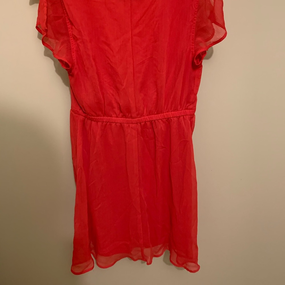 Express Coral/Pink dress.